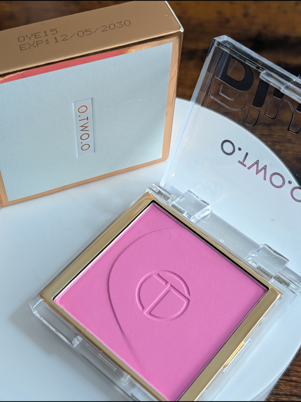 Bright Pink Matte Blush - Lightweight Buildable Cheek Color